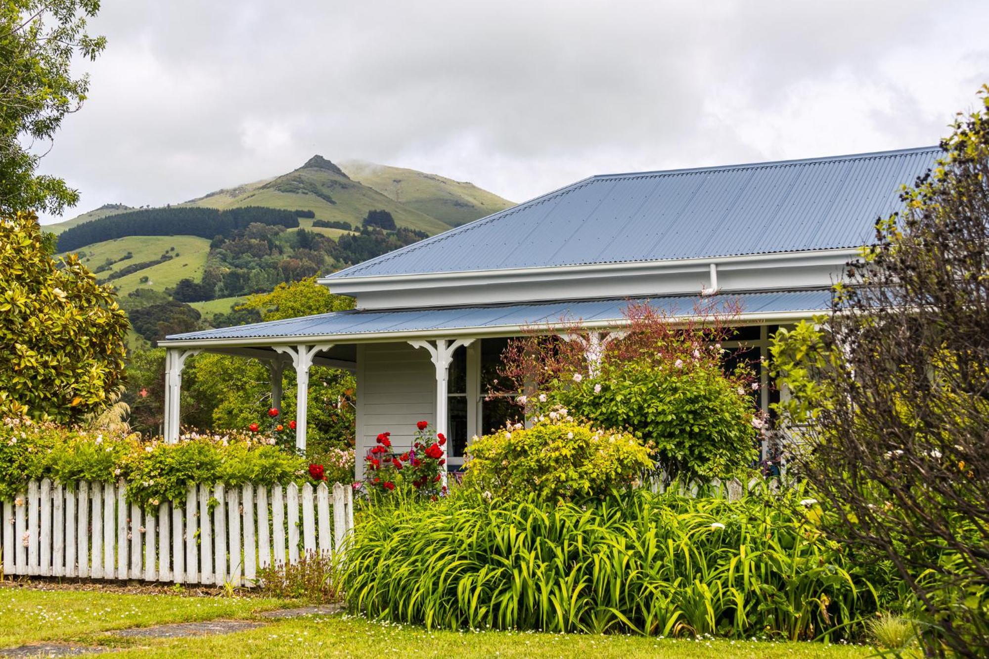 Halfmoon Cottage Akaroa Dış mekan fotoğraf